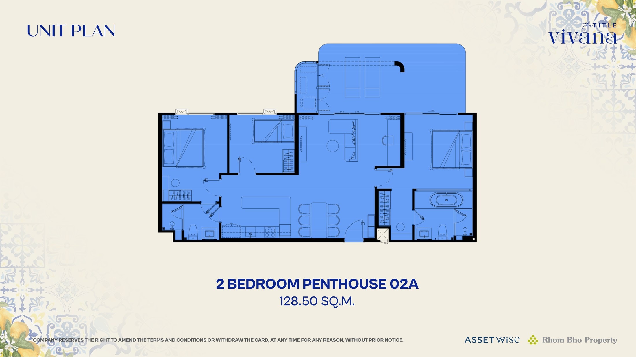 2 BEDROOM PENTHOUSE 02A